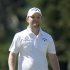 MSG: South Africa's Branden Grace walks off the ninth green after his par during the second round of the 2012 U.S. Open golf tournament on the Lake Course at the Olympic Club in San Francisco