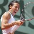 Francesca Schiavone of Italy screams after marking a point in her third round match against Varvara Lepchenko of the U.S. at the French Open tennis tournament in Roland Garros stadium in Paris, Saturday June 2, 2012. (AP Photo/Michel Euler)