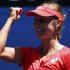 Ekaterina Makarova of Russia celebrates defeating Angelique Kerber of Germany in their women's singles match at the Australian Open tennis tournament in Melbourne