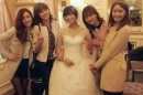 SNSD Hadiri Pernikahan Sunye Wonder Girls