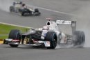 Kobayashi corre la primera sesión de entrenamientos libres del Gran Premio de Bélgica