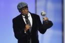 Director Spike Lee accepts the President's Award at the 46th NAACP Image Awards in Pasadena