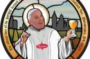 This graphic provided by the Philadelphia Brewing Company, shows the label of a beer called Holy Wooder. The beer was inspired by Pope Francis' visit to Philadelphia. The brewery says it has delivered a half-keg of its playfully named Holy Wooder to St. Charles Borromeo Seminary. The Archdiocese of Philadelphia says it's a fun way for seminarians to celebrate the pope's visit. (Katy Loringer /Philadelphia Brewing Co. via AP)