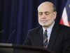Federal Reserve Board Chairman Bernanke pauses while answering questions at a news conference at the Federal Reserve offices in Washington