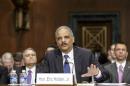 Attorney General Eric Holder testifies on Capitol Hill in Washington, Wednesday, Jan. 29, 2014, before the Senate Judiciary Committee hearing oversight hearing on the Justice Department. (AP Photo/J. Scott Applewhite)