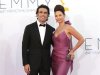 Ashley Judd and Scottish racecar driver Dario Franchitti arrive at the 64th Primetime Emmy Awards in Los Angeles