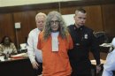 Convicted California serial killer Rodney Alcala is pictured in Manhattan Supreme Court in New York