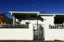 A view shows the family home of U.S. Army soldier Ivan Lopez in southwestern Puerto Rico