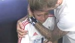 Beckham surprise has young fan in tears