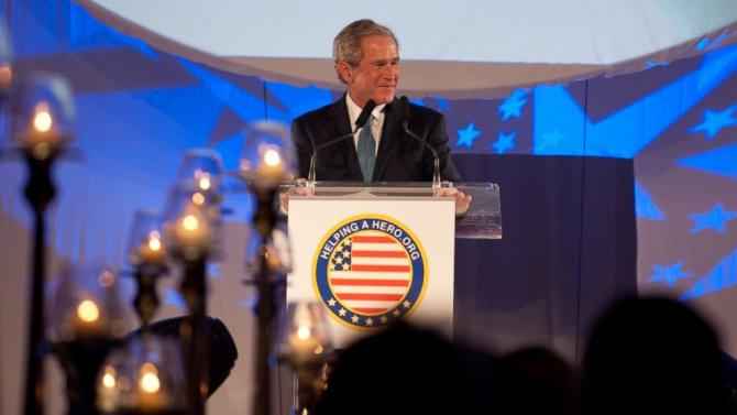 To Help US Veterans Charity, George W. Bush Charged $100,000