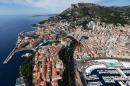An aerial view of Monaco on September 20, 2013
