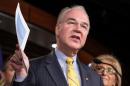 Chairman of the House Budget Committee Tom Price (R-GA) announces the House Budget during a press conference