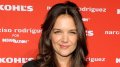 Katie Holmes return to Broadway is sealed with a kiss