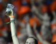 A Fan From Netherlands Cheers AFP/Getty Images