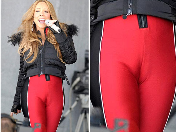 Criticas por el ajustadísimo pantalón de Mariah Carey