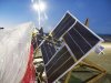 In this June 10, 2013 photo released by Google, solar panels and electronics are prepared for launch in Tekapo, New Zealand. Google is testing balloons which sail in the stratosphere and beam the Internet to Earth. (AP Photo/Google, Andrea Dunlap) EDITORIAL USE ONLY