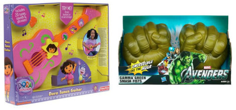 Consumer watchdogs have put these toys on their 2012 Dangerous Toys lists. (Photo: Fisher Price and Hasbro)