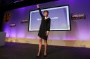 New leader of the anti-EU UK Independence Party (UKIP) Diane James waves after she is introduced at the UKIP Autumn Conference in Bournemouth, on the southern coast of England, on September 16, 2016