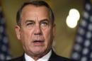 Speaker of the House John Boehner (R-OH) denounces the executive order on immigration made by U.S. President Barack Obama