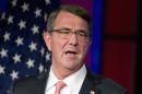 In this Nov. 18, 2015, photo, Defense Secretary Ash Carter speaks at George Washington University in Washington. The Pentagon is pressing European and Arab allies to provide more troops and support for the war against the Islamic State, hoping that the horror of the Paris attacks will compel them to get more deeply involved. Carter has made clear the basic U.S. strategy is not changing. But during an hourlong meeting with top advisers and commanders earlier this week, Carter said now is the time to reach out to European allies for support in the fight against the Islamic State, according to a senior defense official. (AP Photo/Manuel Balce Ceneta)