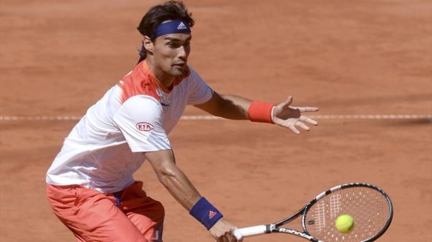 Tennis - Fognini battle to beat Federer-conqueror Delbonis in Hamburg final