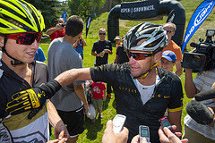 Lance Armstrong Congratulates Keegan Swirbul