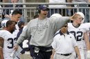 Penn State tries to move focus back to football