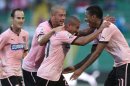 Palermo-Cagliari 1-1, a Rios risponde Sau