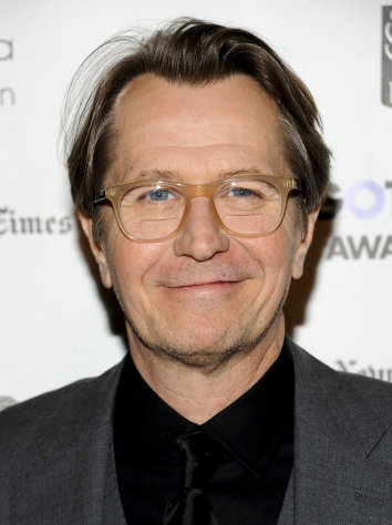 Actor Gary Oldman attends the IFP's 21st Annual Gotham Independent Film Awards at Cipriani Wall Street on Monday, Nov. 28, 2011 in New York. (AP Photo/Evan Agostini)