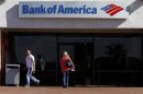 Customers are seen outside of a Bank of America in Tucson, Arizona January 21, 2011. REUTERS/Joshua Lott