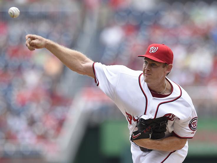 Stephen Strasburg pulled during no-hitter in Nationals blowout win