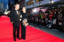 Tom Hanks (left) and Rita Wilson arriving at the 57th BFI London Film Festival Opening Night Gala European Premiere of Captain Phillips at The Odeon, Leicester Square, London