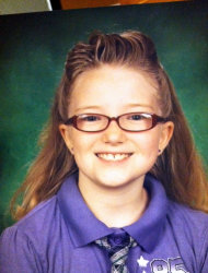 FILE - This image provided by the Westminster Colorado Police Department shows 10-year-old Jessica Ridgeway. Police say Austin Reed Sigg, the suspect accused of kidnapping, slaying and dismembering Ridgeway, told them he wants to plead guilty, and on Tuesday, March 12, 2013, a community sent into a panic over the crime will see if that's what he does, or if he'll ask for a trial despite his alleged confession and the discovery of some of the girl's remains at the home he shared with his mother. Sigg, who turned 18 in January, cannot face the death penalty because he was 17 at the time of the slaying. He faces life in prison with the possibility of parole after 40 years if convicted. Investigators have testified that Sigg told them he wanted to plead guilty. (AP Photo/Westminster Colorado Police Department)