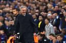 Chelsea's Portuguese manager Jose Mourinho (C) reacts after the referee didn't call for a penalty during a UEFA Chamions league group stage football match between Chelsea and Dynamo Kiev at Stamford Bridge stadium in west London on November 4, 2015