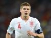 England captain Steven Gerrard led from the front with a tirless performance in central midfield
