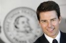 Actor Tom Cruise arrives before The Friars Club and Friars Foundation honored him with the Entertainment Icon Award in New York