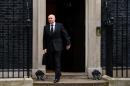 Iain Duncan Smith leaves after attending a pre-Budget cabinet meeting at Downing Street in London, on March 16, 2016