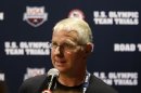 Bowman, swimming coach for Michael Phelps, announces Phelps is withdrawing from the men's 200m freestyle event for the London Olympics, in Omaha