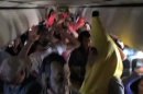 Raw: 'Harlem Shake' at 30,000 Feet