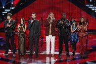 Contestants on NBC's 'The Voice' -- NBC