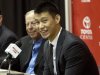 Jeremy Lin, 23, was introduced on Thursday at the team's practice facility as the newest member of the Houston Rockets