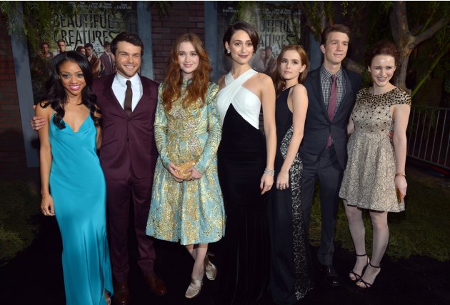 Premiere Of Warner Bros. Pictures' "Beautiful Creatures" - Red Carpet