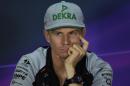 Auto - Formula One: Renault-bound Hulkenberg leaves Force India