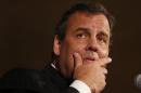 New Jersey Governor Christie talks at a legal reform awards luncheon at the U.S. Chamber of Commerce in Washington