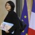 French Junior Minister of Small Business, Innovation, and Digital Economy Fleur Pellerin , arrives at the Elysee Palace in Paris