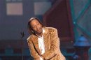 Comedian Katt Williams performs during the taping of the BET Comedy Awards Awards in Pasadena