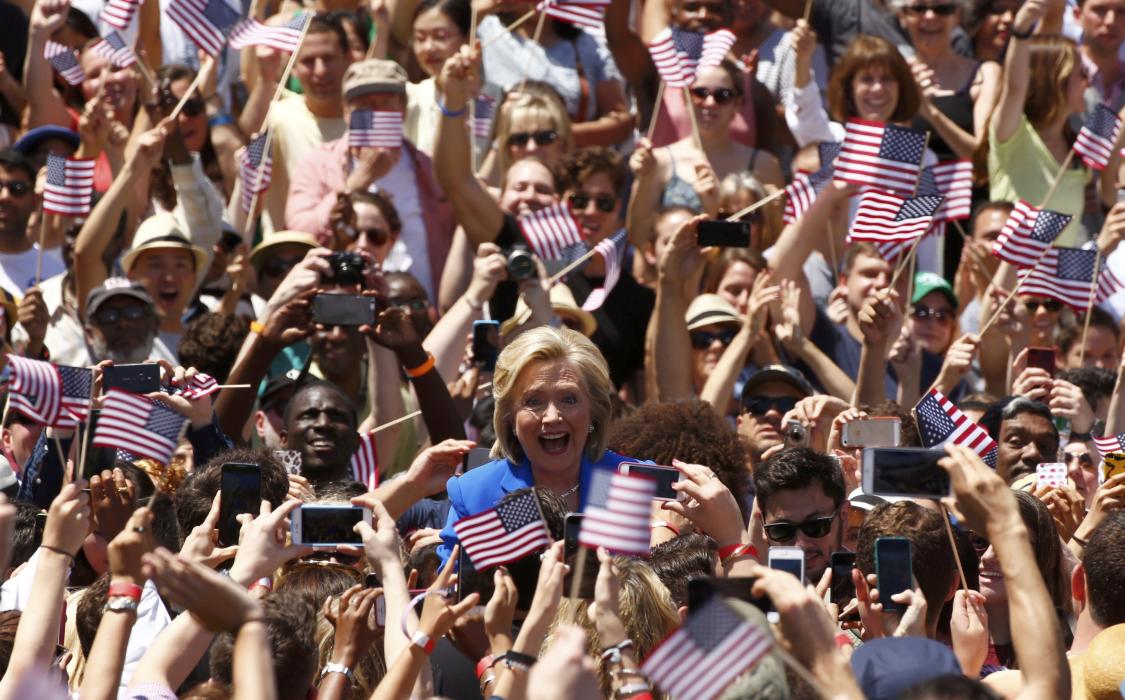 Hillary Clinton launches her 2016 presidential campaign