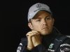 Mercedes Formula One driver Rosberg of Germany attends a news conference at the Chinese F1 Grand Prix at the Shanghai International Circuit
