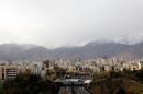 A general view of northern Tehran is seen on March 25, 2015