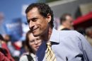 Former U.S. Congressman Anthony Weiner appears for a mayoral candidates forum in the Inwood section of upper Manhattan in New York